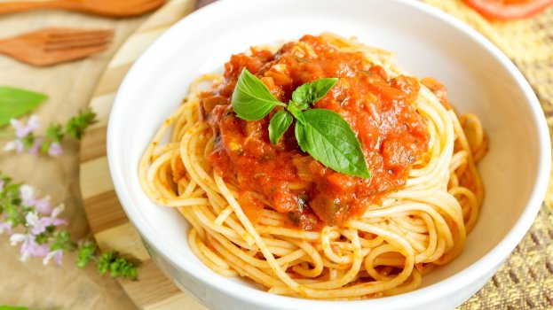 Macarrão caprese/CyberCook