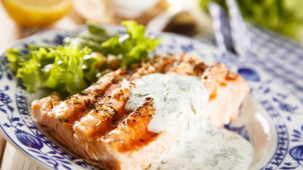 Salmão com Leite de Coco Salmão com Leite de Coco