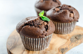 Muffin de Chocolate Low Carb