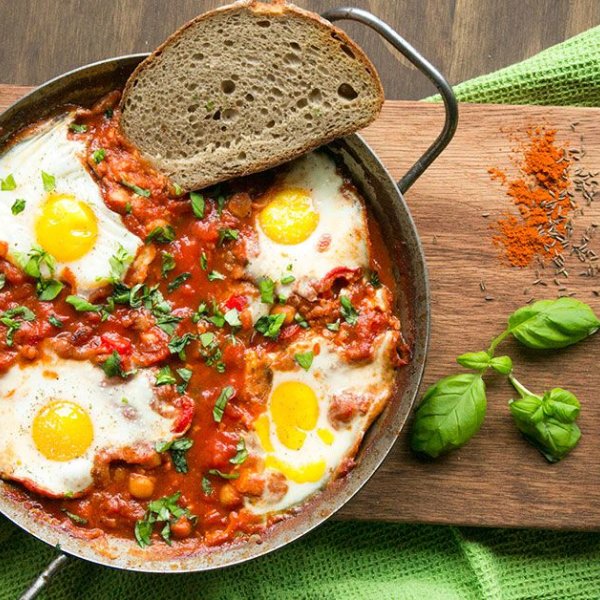 Receita De Shakshuka Israelense (Vegetariano) | CyberCook