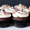 Cupcake de Chocolate com Chantininho