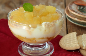 gelado de abacaxi