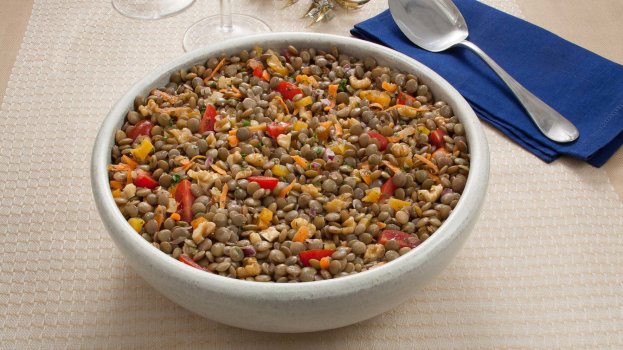 Salada com lentilha/CyberCook