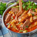 Carne com Quiabo