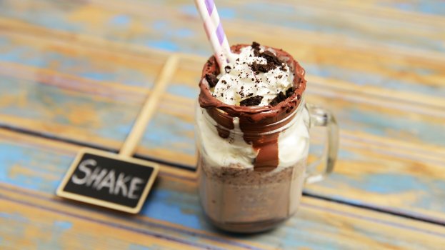 Milkshake de biscoito Milkshake de biscoito